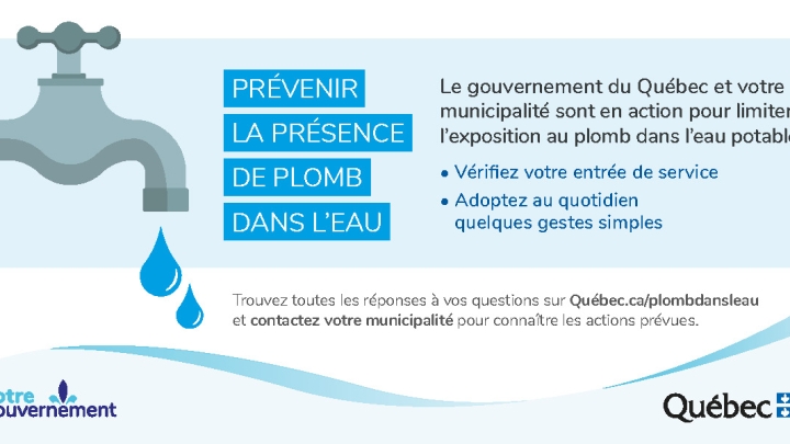 Contribuez au plan municipal de réduction du plomb