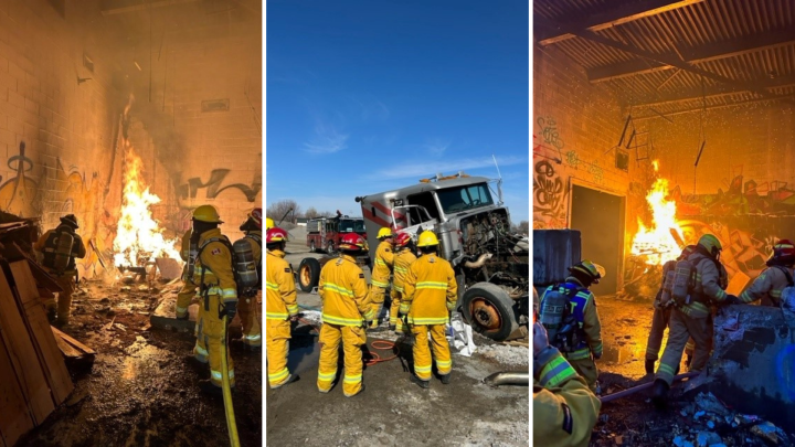 Retour sur les entrainements de nos pompiers