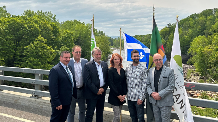 Le gouvernement du Québec soutient financièrement Donnacona et Cap-Santé pour mettre en valeur l'embouchure de la rivière Jacques-Cartier