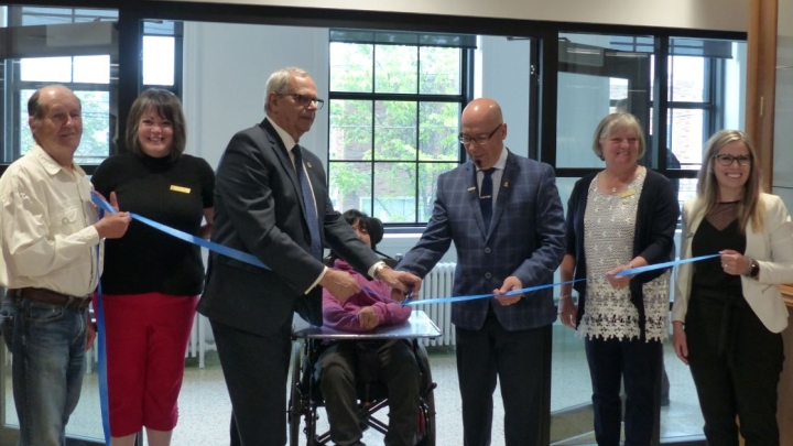 Inauguration officielle de l'hôtel de ville de Donnacona