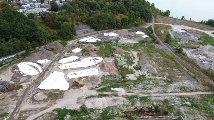 habilitation du site de l'ancienne usine : les travaux progressent
