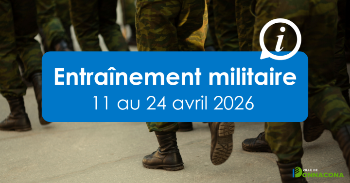 Information : Exercice militaire d'envergure au Québec, du 11 au 24 avril 2026
