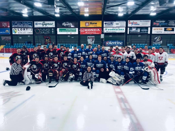 Plus de 1 500 $ amassés lors de la Nuit de hockey contre le cancer