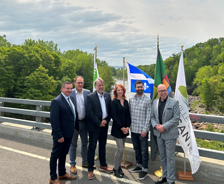 Le gouvernement du Québec soutient financièrement Donnacona et Cap-Santé pour mettre en valeur l'embouchure de la rivière Jacques-Cartier