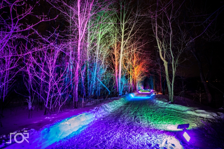 Plaisirs d'hiver Portneuvois : Donnacona se démarque avec son Sentier Lumineux