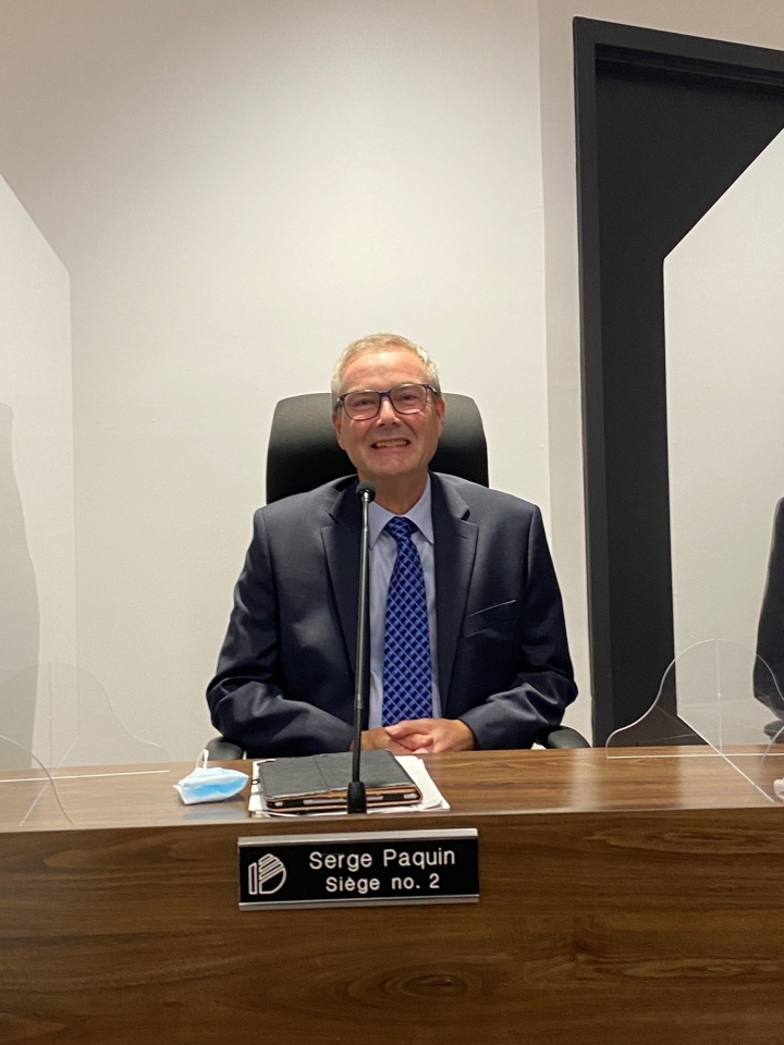 Merci à M. Serge Paquin pour ses 23 années à titre de conseiller municipal!
