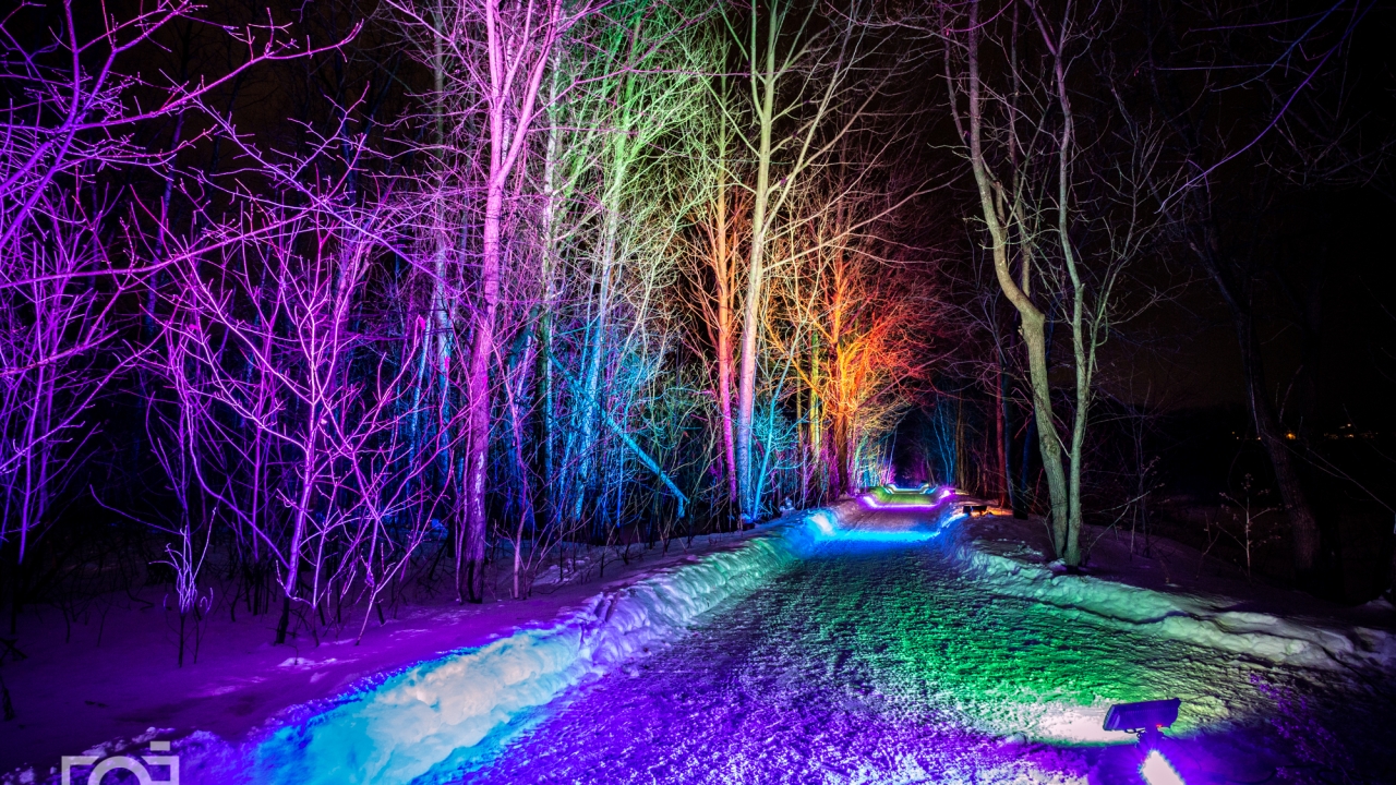 Sentier lumineux