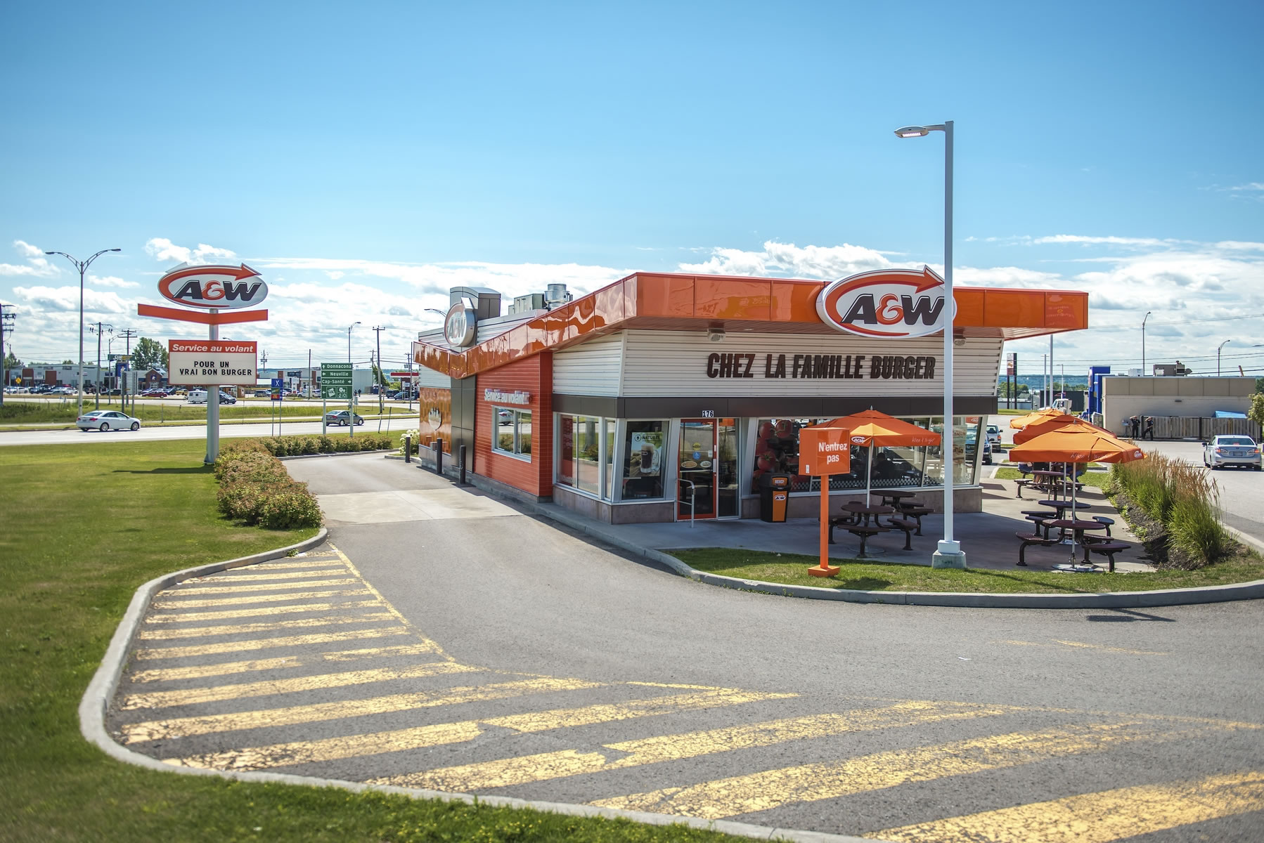 Restaurant A&W - logo